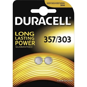 Batteri Duracell Electronics 357/303 2stk/pak