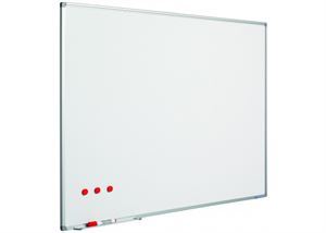 Whiteboard aluramme keramisk 90 x 120 cm m. pennehylde