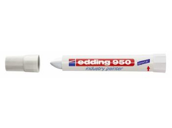 Marker Edding 950 permanent hvid 10mm