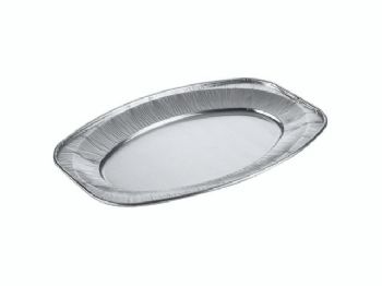 Cateringfad oval mellem 43x29x2,5cm glat 10stk/pak