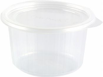 Plastbakke Fixpack PP rund klar Ø112x61mm 300ml 700stk/kar