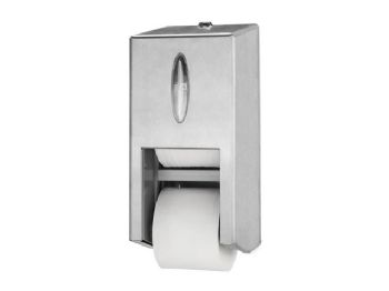 Dispenser Tork MidSize Twin T7 t/toiletpapir rustfri 2rl/disp