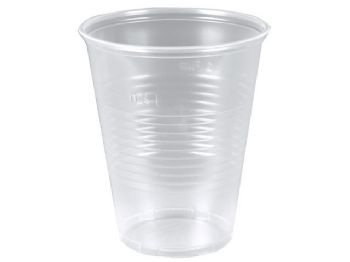 Plastikglas blød 30cl PP (øl) 50stk/ps (målestreg 0,3)