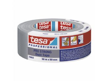 Tape tesa lærred sølv 50mmx50m 74662 Duct tape PRO-STRONG