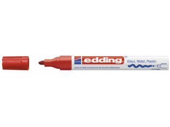 Paint marker Edding 750 permanent rød 2-4mm rund spids