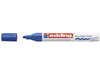 Paint marker Edding 750 permanent blå 2-4mm rund spids