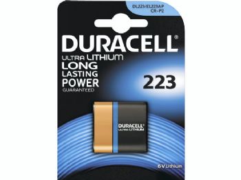 Batteri Duracell Ultra Photo 223 Lithium 1stk/pak