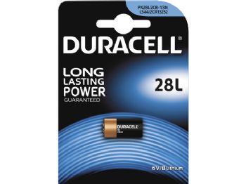 Batteri Duracell Photo 28L 6V Lithium 1stk/pak