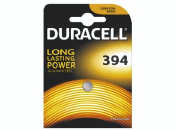 Batteri Duracell 394 1,5V Silver Oxide 1stk/pak