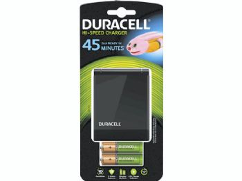 Batterilader Duracell 45 minutters oplader