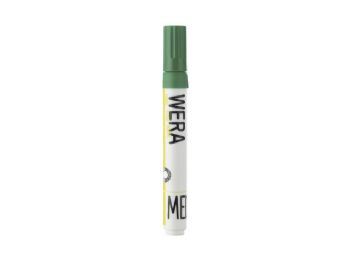 Whiteboardmarker WERA grøn kantet spids 1-4mm