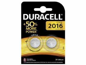 Batteri Litium Duracell Electronics 2016 knapcelle 3V 2-pak