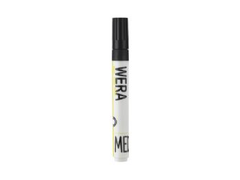 Whiteboardmarker WERA sort kantet spids 1-4mm