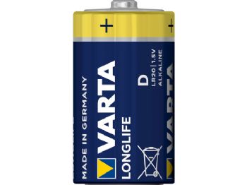 Batteri Varta Longlife D 2st/pak Blister