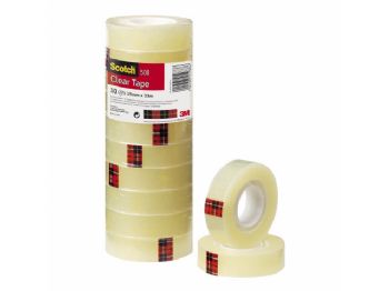 Tape Scotch kontortape 508 transparent 15mmx33m