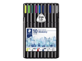 Multisæt Staedtler Triplus Pens to Go 10 dele