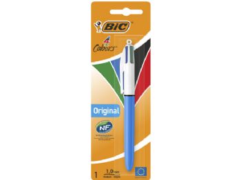 Kuglepen Bic 4C Color Medium blå/sort/rød/grøn