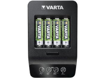 Batterilader Varta LCD Smart Charger+ 57684 + 4 AA blister