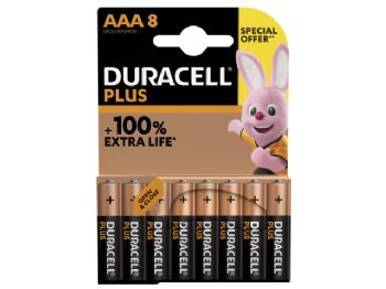 Batteri Duracell Plus Power AAA alkaline 8stk/pak