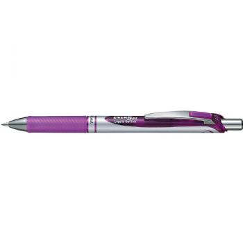 Pentel BL77 EnerGel pen med 0,7 mm spids i skrivefarven violet