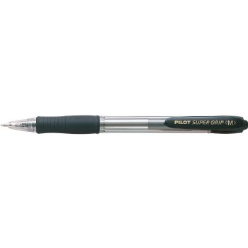 Pilot SuperGrip pen med 0,25 mm linjebredde i farven sort