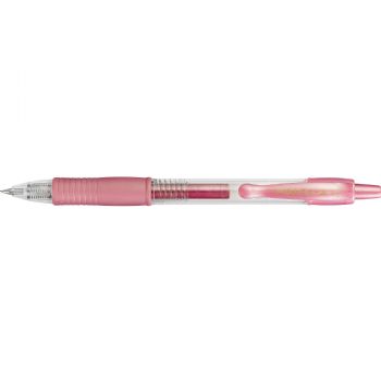 Pilot G2 gelpen med 0,7 mm spids i skrivefarven rosa