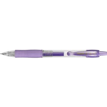 Pilot G2 gelpen med 0,7 mm spids i skrivefarven violet