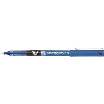 Pilot V5 rollerpen med 0,5 mm spids i farven blå