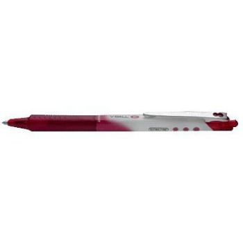 Rollerpen V-Ball Pilot 355578 05 RT med klik, rød