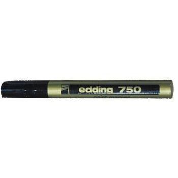 Edding 750M Paint Marker med 2 til 4 mm skrivebredde i farven guld