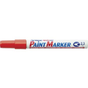 Artline 400 paintmarker med 2,3 mm stregbredde i farven rød