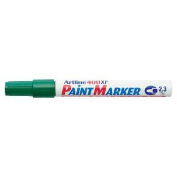 Artline 400 paintmarker med 2,3 mm skrivespids i farven grøn