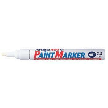 Artline 400 paintmarker med 2,3 mm stregbredde i farven hvid