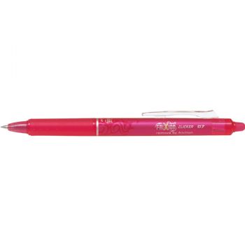 Pilot FriXion Click pen med 0,7 mm spids i farven pink