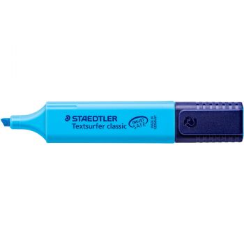 Staedtler Classic tekstmarker forsynet med ink-jet safe Blå