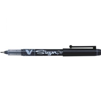 Fineliner Pilot V sign sort Sp 2,0 / Sb 0,6 mm