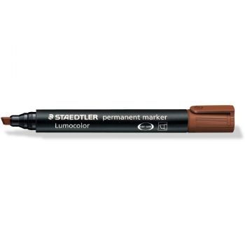 Staedtler Lumocolor 350 marker med 5 mm stregspids i farven brun