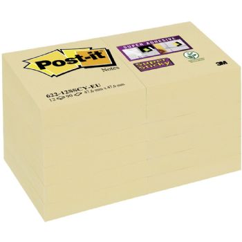 3M Post-it SS 51 x 51 mm blok i gul