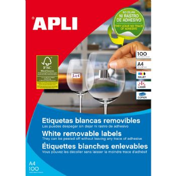 Apli ECO etiketark 210x297mm