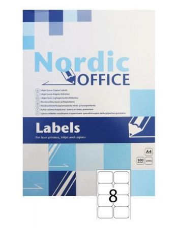 Nordic Office NOA 99,1 x 67,7 mm 800 etiketter