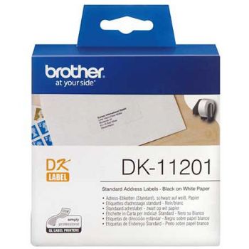 Brother etiket adresselabel 29x90mm 400stk