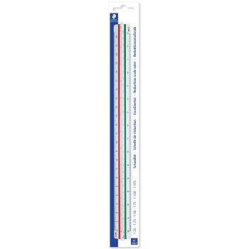 Lineal Målestok 1 Trekantet Staedtler 301