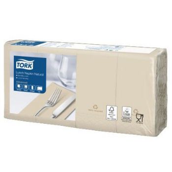 Tork 477351 Advanced servietter 2lag 33x33cm natur 200stk