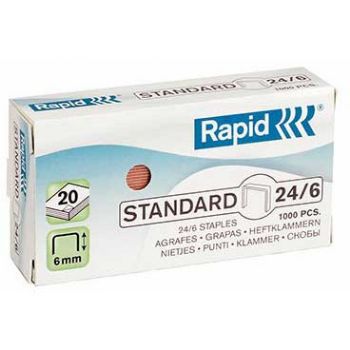 Rapid Standard 26/6 hæfteklammer i kobber