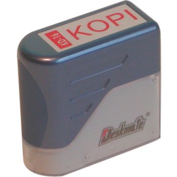 Stempel - lille og handy med fortryk, KOPI