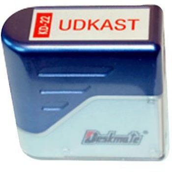 Deskmate KS-65 ”UDKAST” stempel