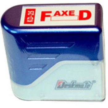 Deskmate KS-25 ”FAXED” stempel