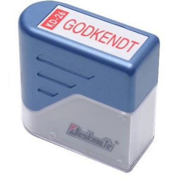 Deskmate KS-26 ”GODKENDT” stempel