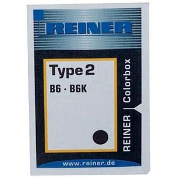 Stempelpude Reiner B6K Type 2 sort