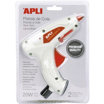 Apli 20W 7,5mm limpistol hvid